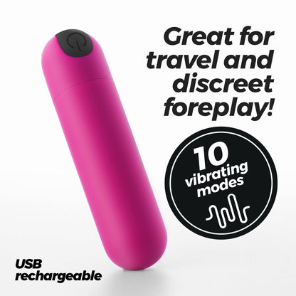 Rechargeable bullet - imoan Crushious Pink