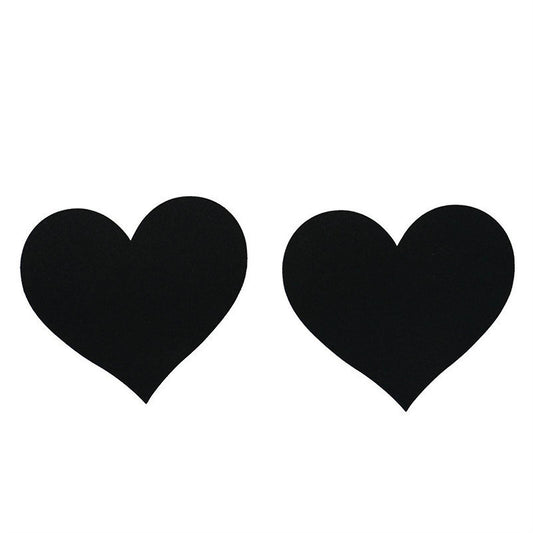 Heart shaped nipple stickers