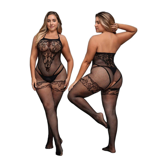 Sexy bodysuit for large plus size sizes