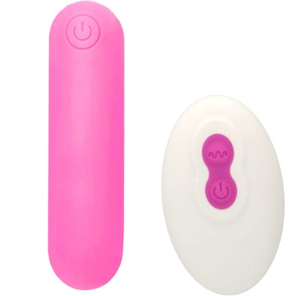 ARMONY - SPLASH JOLINE VIBRATOR BULLET SILICONE REMOTE CONTROL 10 VIBRATIONS 65 X 15 CM PINK