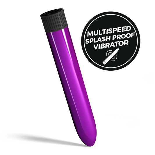 CRUSHIOUS CLASSIC VIBE VIBRATOR PURPLE 