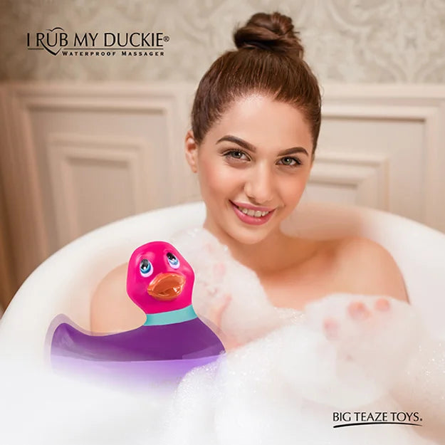 Waterproof Massage Duckie - I Rub My Duckie 2.0 colors 