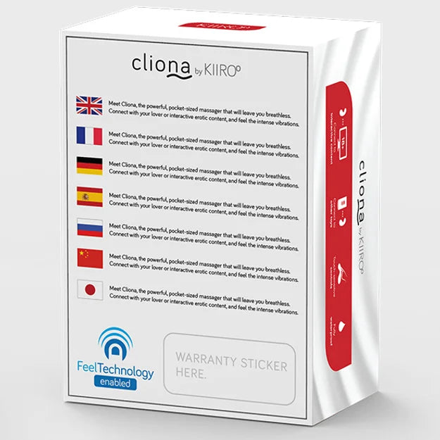 Interactive Clitoral Vibrator with App - Kiiroo Cliona 