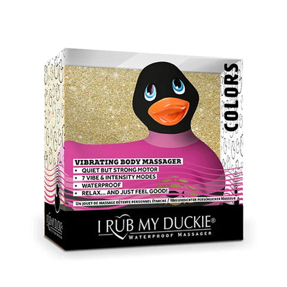 Waterproof Duckie Vibrator - I Rub My Duckie 2.0 colors