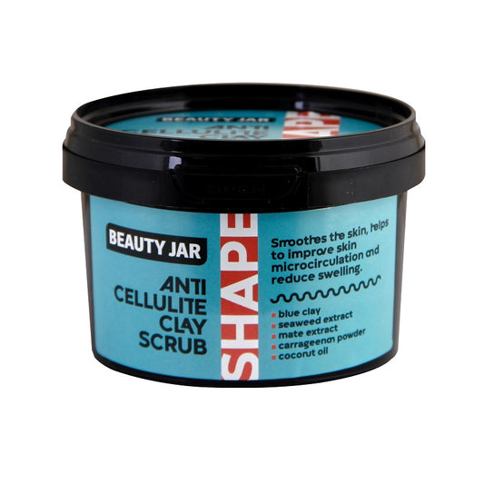 Beauty Jar SHAPE "ANTI-CELLULITE CLAY SCRUB" Clay Scrub Against Cellulitis 380gr
