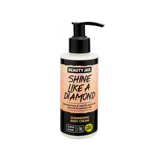 Beauty Jar "SHINE LIKE A DIAMOND" Body cream with shimmer, 150ml