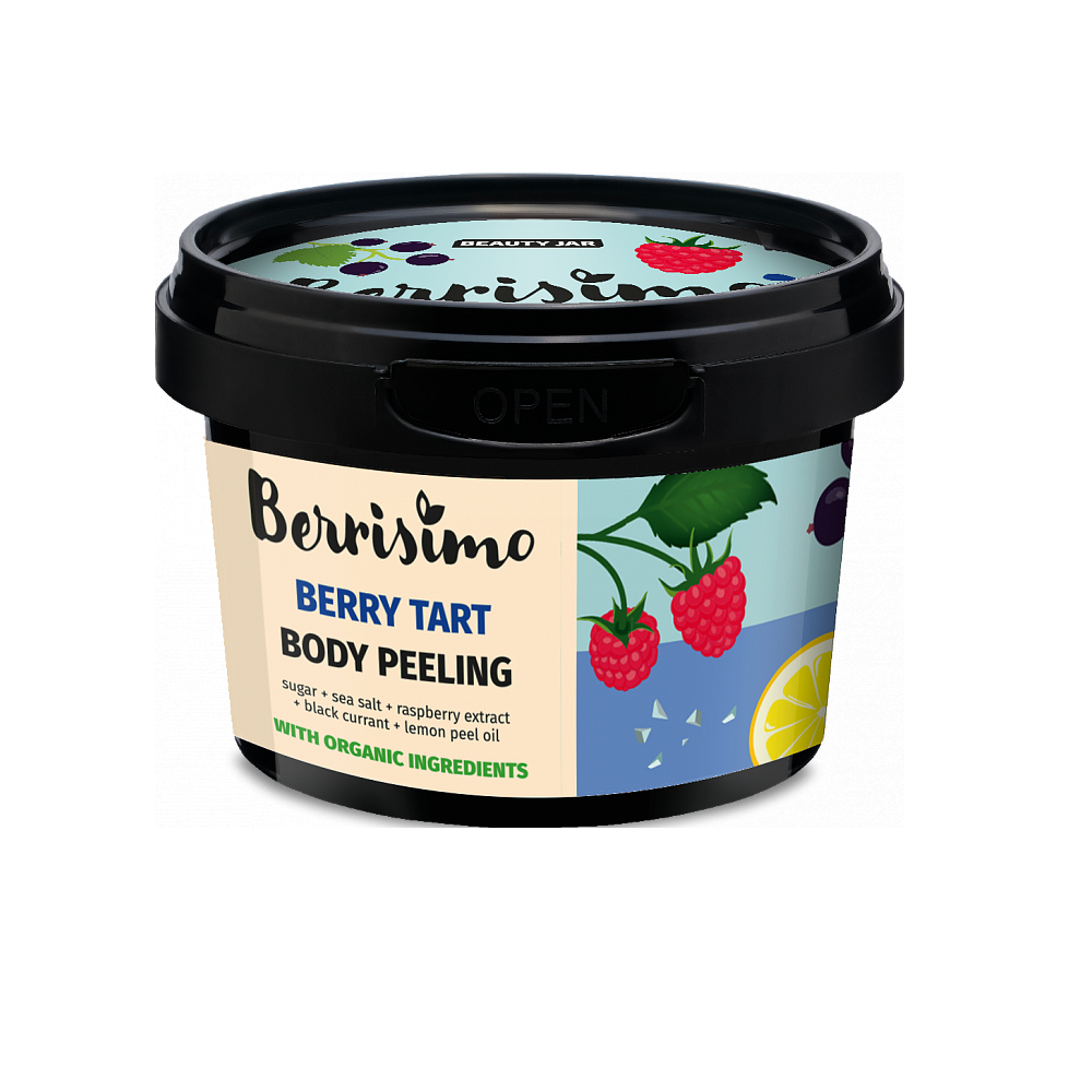 Beauty Jar Berrisimo "BERRY TART" sugar-salt scrub 350gr