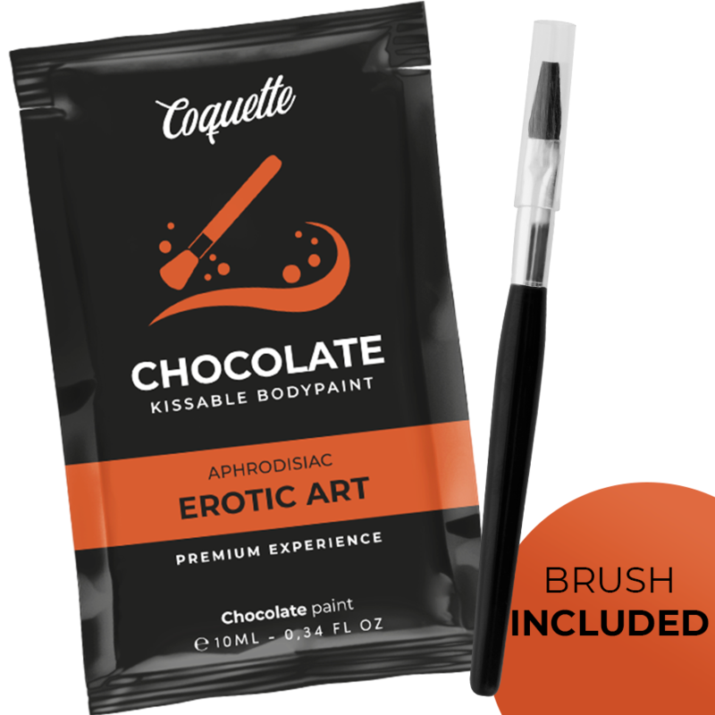 Chocolate Body Paint - Coquette Kissable Bodypaint