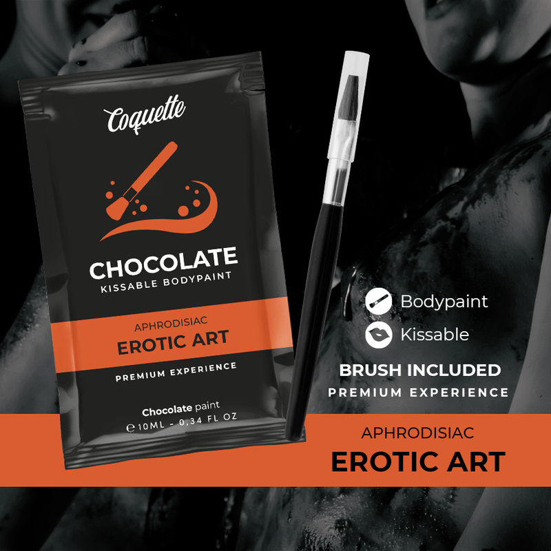 Chocolate Body Paint - Coquette Kissable Bodypaint