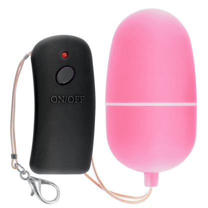 ONLINE- VIBRATING EGG WITH PINK REMOTE CONTROL