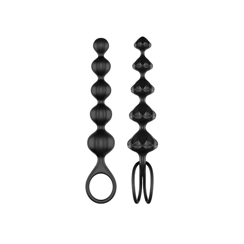 SATISFYER LOVE BEADS - BLACK