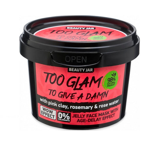 Beauty Jar "TOO GLAM TO GIVE A DAMN" Gel anti-aging mask, 120gr